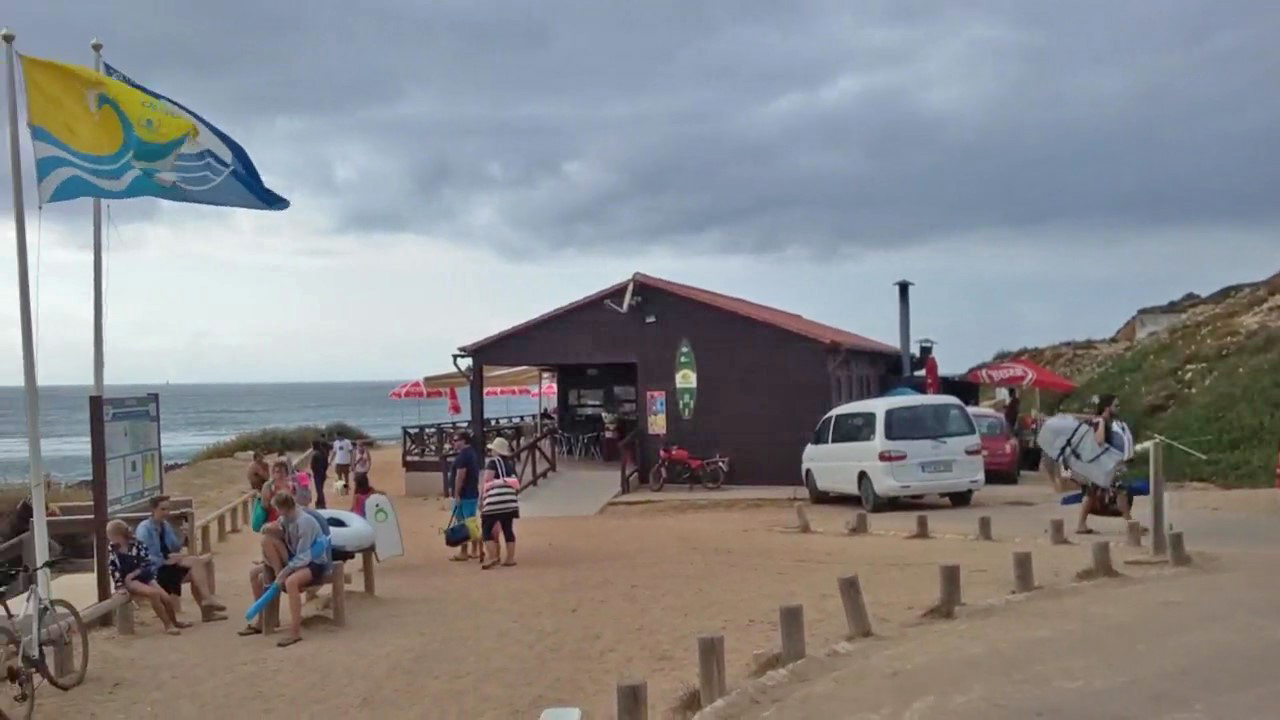 beach bar Paraiso do Mar, Prai da Amoreira, Aljezur, Algarve, Portugal