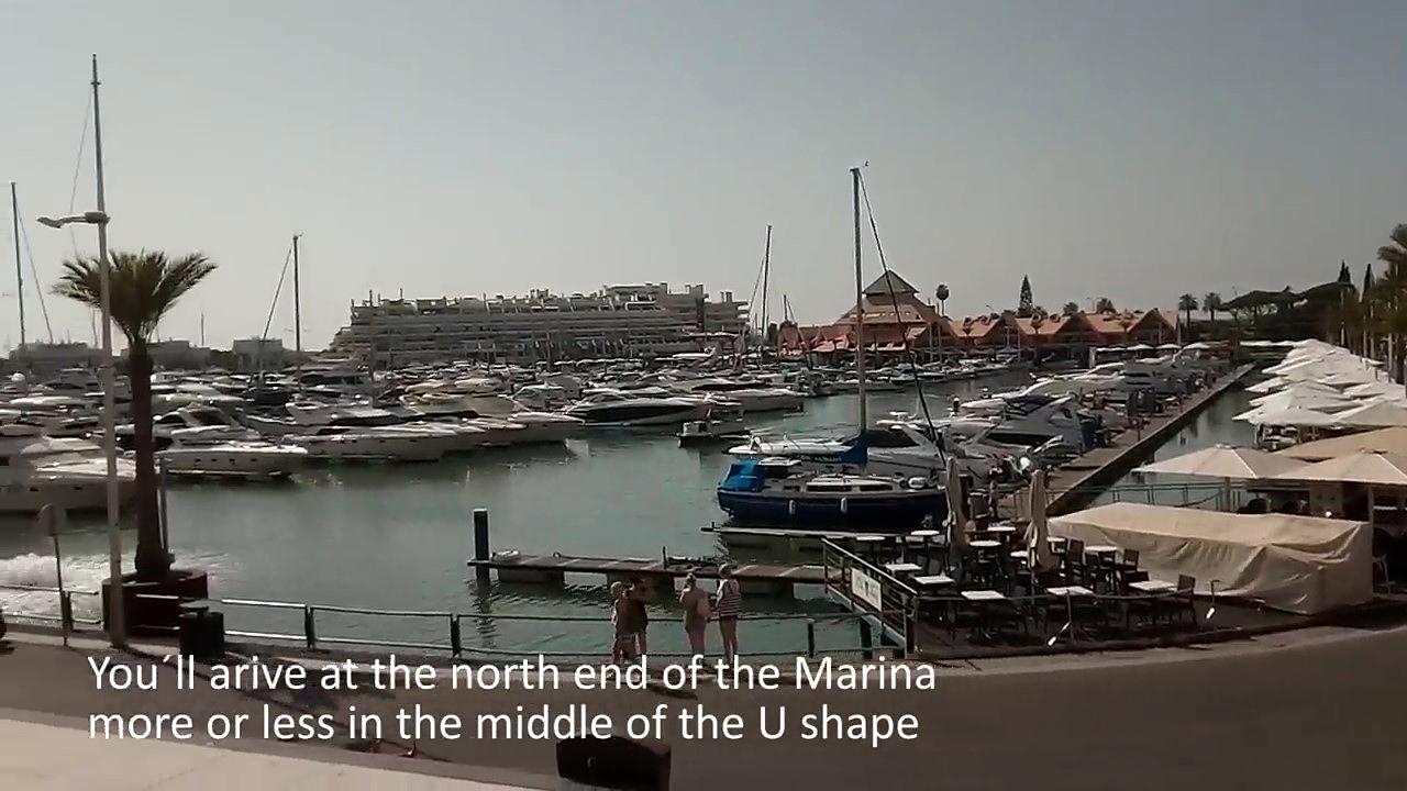 Vilamoura marina from the north side quay